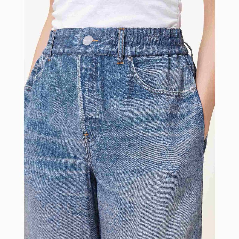 AllSaints Tyler Illusion Straight Leg Jeans image number 2